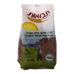 אורז אדום מלא אורגני