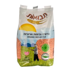 עדש אדום אורגני