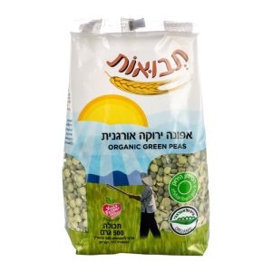 אפונה ירוקה אורגני