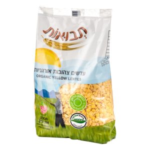 עדש צהוב אורגני