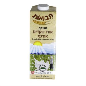 משקה אורז שקדים אורגני